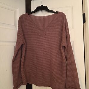 Women's Mauve Sweater
